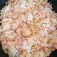培根蛋炒饭的做法图解9