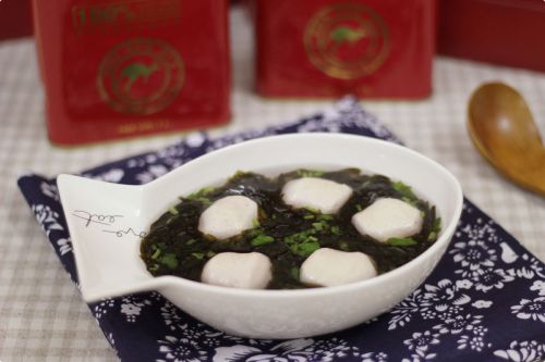紫菜鱼丸汤的做法