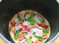 电饭煲什锦披萨的做法图解10