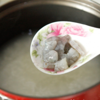 鲜虾粥的做法图解4