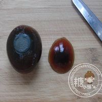 零厨艺宴客冷盘鱼戏(皮蛋豆腐)的做法图解1
