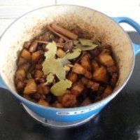 无需一滴油的芋头红烧肉的做法图解9