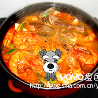 家常豆腐大虾汤的做法图解4