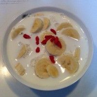 香蕉牛奶沙拉的做法图解2
