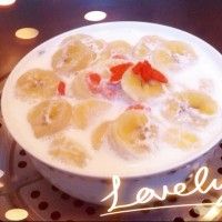 香蕉牛奶沙拉的做法图解3