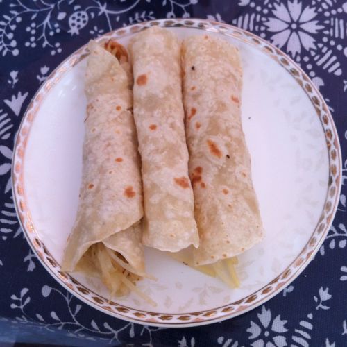 土豆丝卷饼的做法