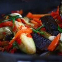 剁椒焖茄子的做法图解3
