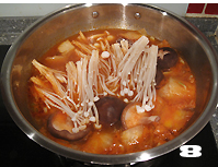 泡菜豆腐锅的做法图解8