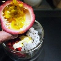 熱帶水果优格冰淇淋的做法图解4