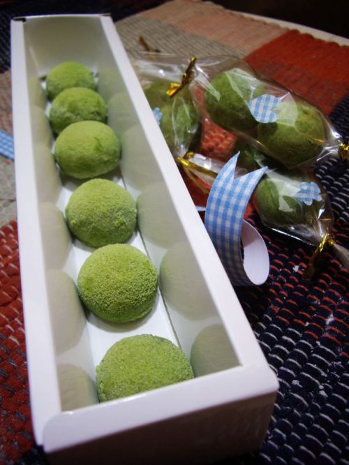 奶油抹茶球的做法
