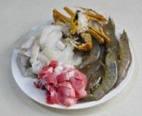 海鲜麻辣香锅的做法图解1