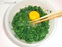 荠菜饼的做法图解4