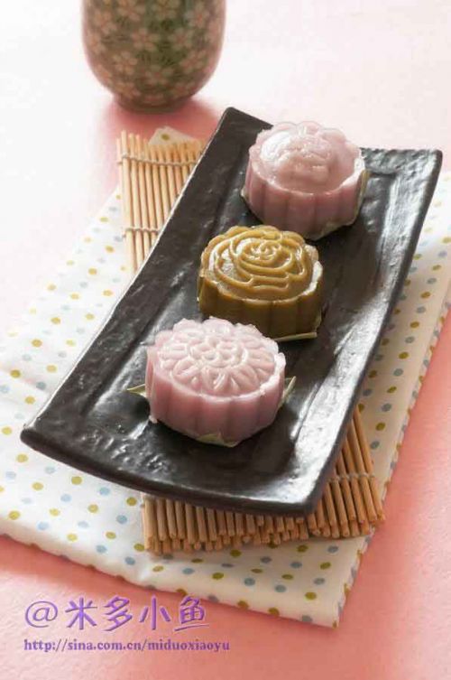 春天的花样糯米饼的做法
