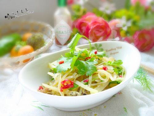 温拌麻辣土豆丝的做法