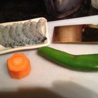 虾仁桂花炒饭的做法图解2