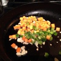 虾仁桂花炒饭的做法图解13