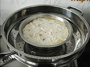 腊味萝卜糕的做法图解8