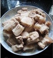 板栗烧五花肉的做法图解8