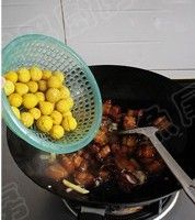 板栗烧五花肉的做法图解16