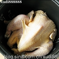 电饭煲版---盐焗鸡的做法图解3