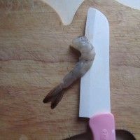 双花蝴蝶虾的做法图解1