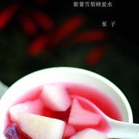 紫薯雪梨蜂蜜水的做法图解4