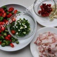 农家小炒肉的做法图解1