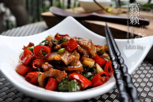 农家小炒肉的做法