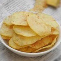 微波炉自制薯片的做法图解4