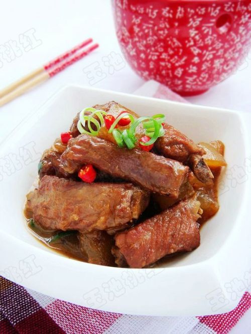 冬瓜烧排骨的做法
