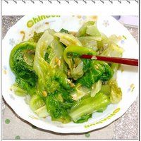蒜蓉蚝油生菜的做法图解6