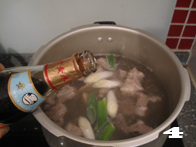 清炖白萝卜牛腩汤的做法图解4