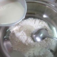 营养早餐奶香蔬菜饼的做法图解4