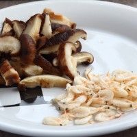 香菇油饭的做法图解1