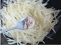 酸辣土豆丝的做法图解4