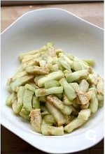 少油的鱼香茄子的做法图解9