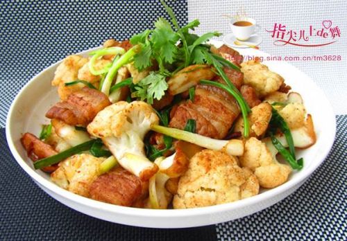 很下饭的美味家常菜----干锅花菜的做法