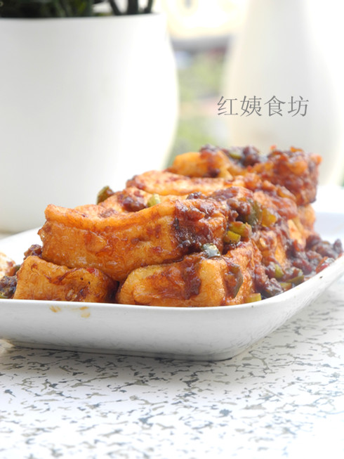 脆皮内酯豆腐的做法