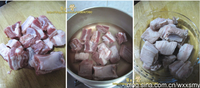菜干烧肋排的做法图解2