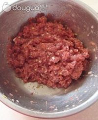 小白菜汆丸子的做法图解4