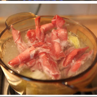 白菜粉丝羊肉汤的做法图解5
