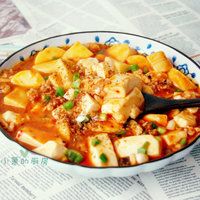 麻婆豆腐的做法图解5