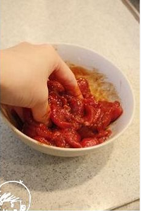 洋葱蚝油牛肉的做法图解2