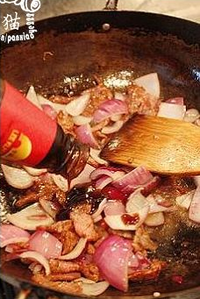 洋葱蚝油牛肉的做法图解4