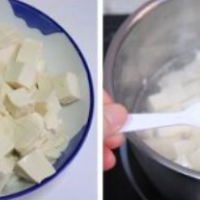 肉末烧豆腐的做法图解1