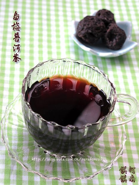 乌梅普洱茶的做法