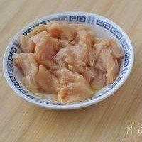 香菇鸡片的做法图解3