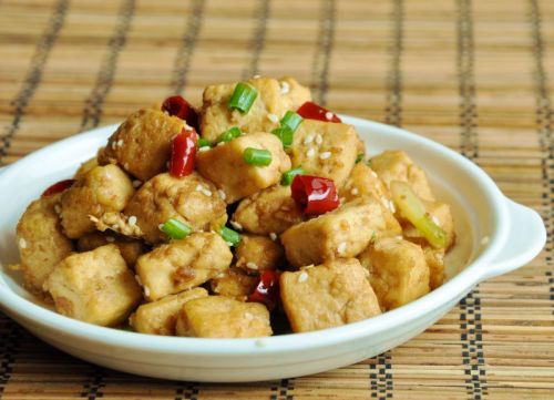 可乐豆腐的做法