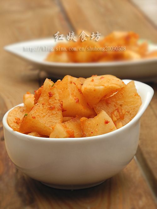 脆甜爽口辣萝卜的做法