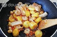 铁板鱿鱼虾仁的做法图解19